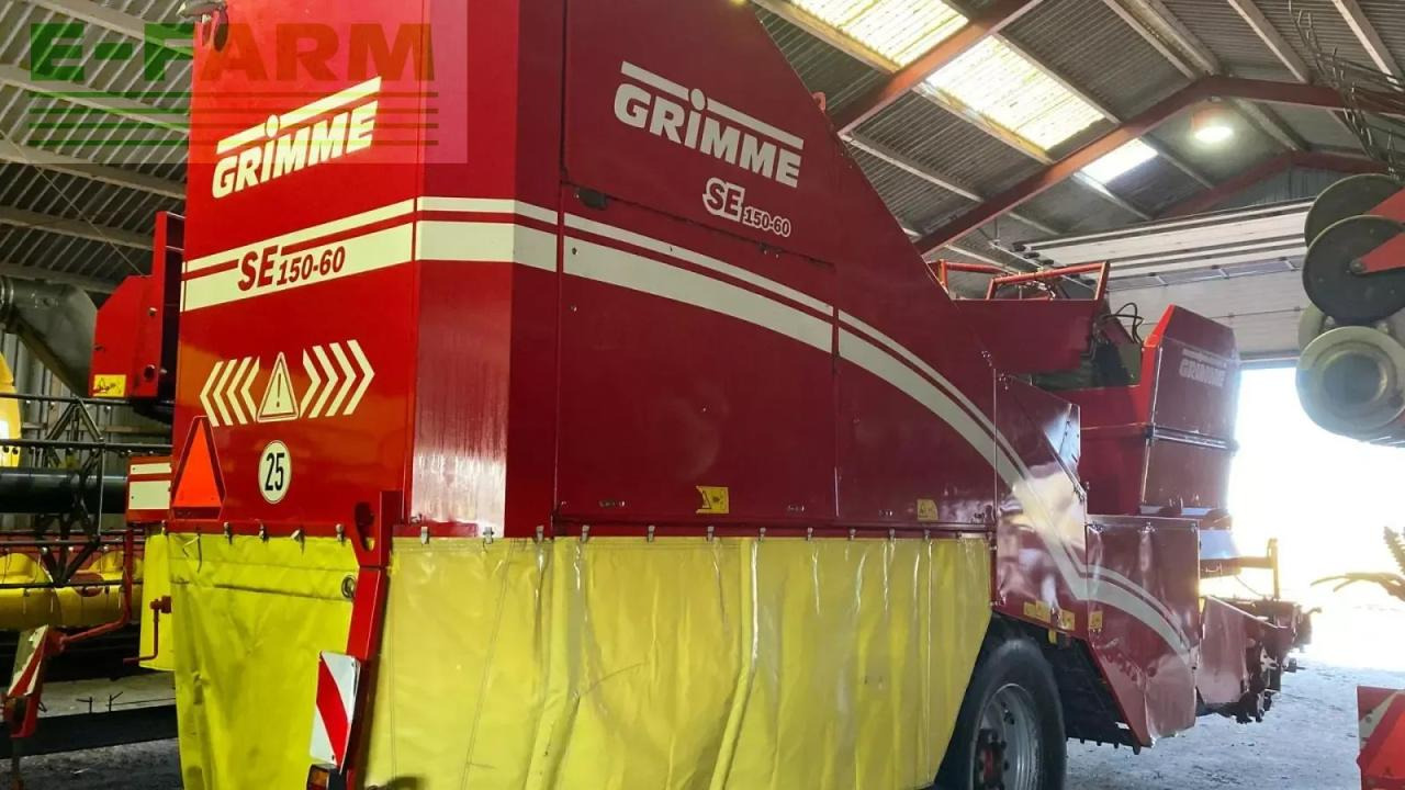 Grimme se 150-60 nb - hjultræk - Colheitadeira de batatas: foto 3 Grimme se 150-60 nb - hjultræk - Colheitadeira de batatas: foto 3