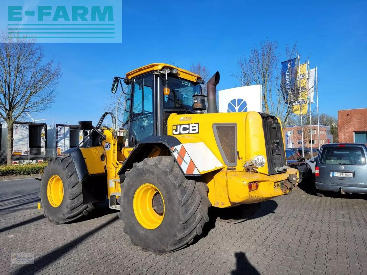 Mini escavadeira JCB 434 s highlift / 434s: foto 7