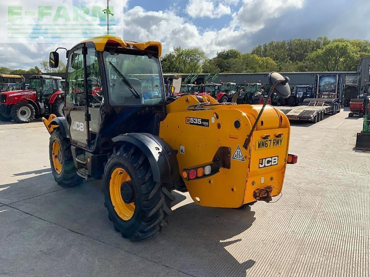 Empilhador telescópico JCB 535-125 hi viz telehandler (st24434): foto 6