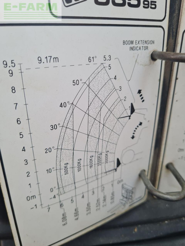 Empilhador telescópico JCB 535 95: foto 19