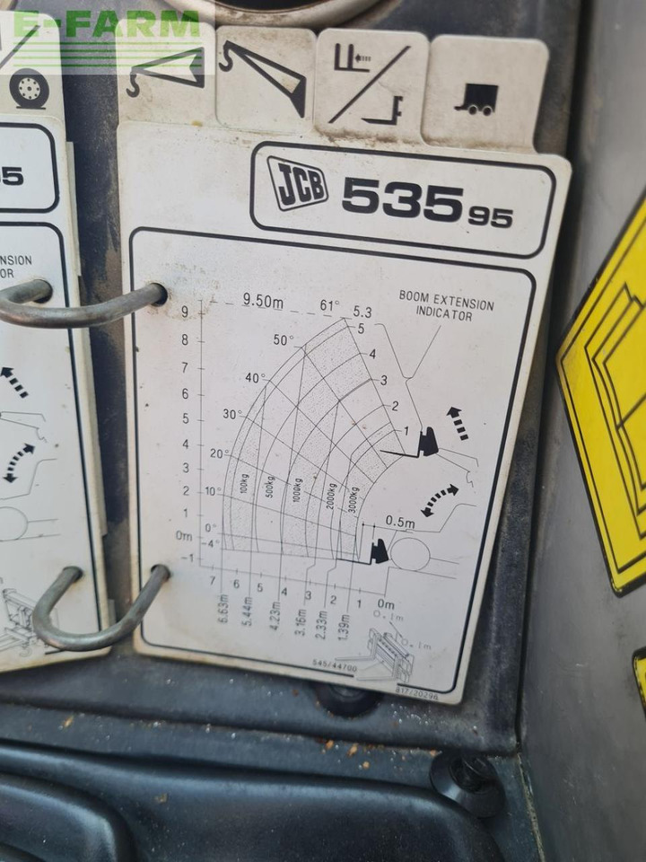 Empilhador telescópico JCB 535 95: foto 20