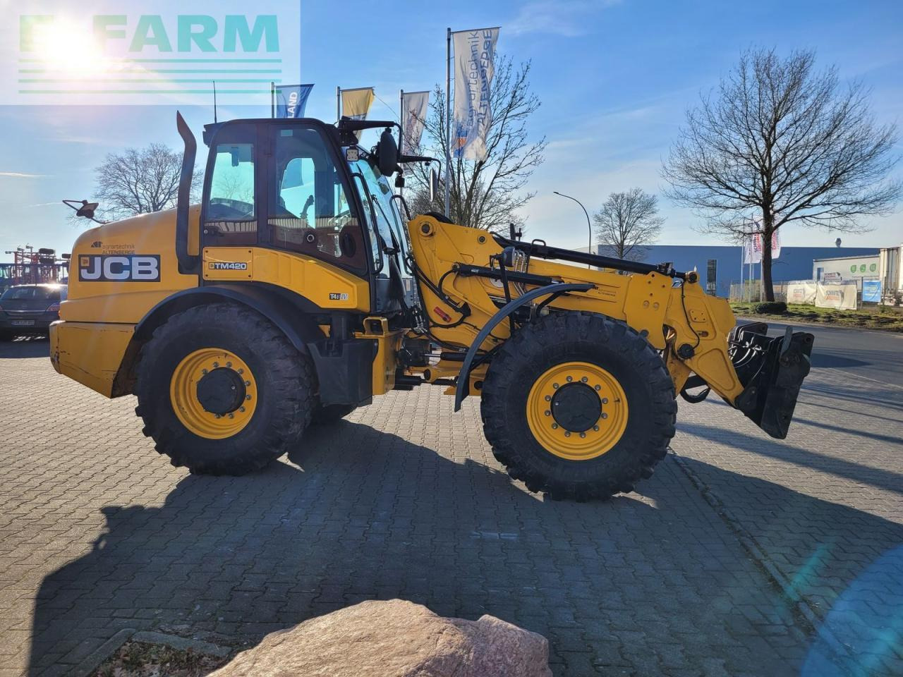 JCB tm 420 teleskopradlader - Empilhador telescópico: foto 4 JCB tm 420 teleskopradlader - Empilhador telescópico: foto 4