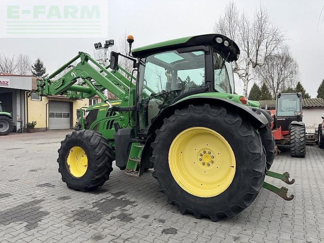 Trator John Deere 6105r + jd h340: foto 8