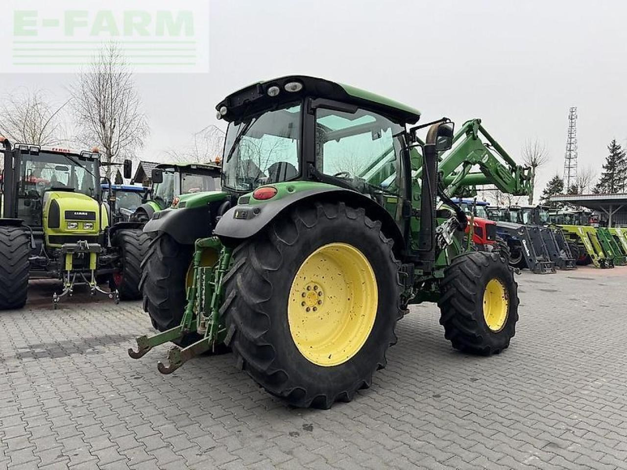 Trator John Deere 6105r + jd h340: foto 6