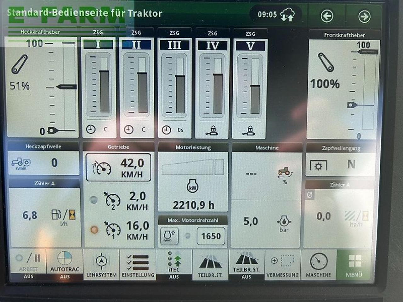 Trator John Deere 6250r: foto 10
