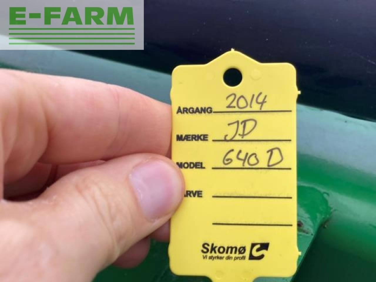 Acessórios para Colhedora de forragem John Deere 640d: foto 18