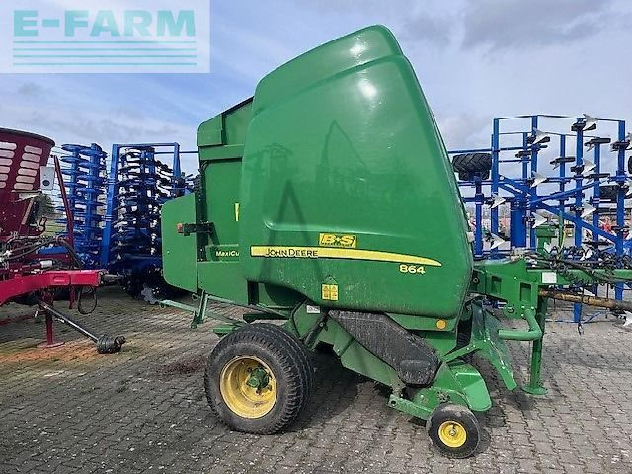 John Deere 864 - Enfardadeira de fardos quadrados: foto 3 John Deere 864 - Enfardadeira de fardos quadrados: foto 3