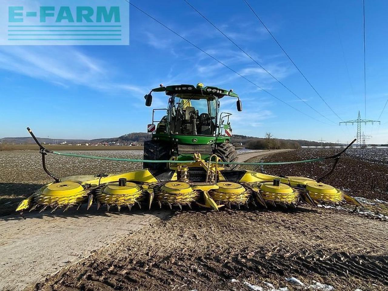 Picadora de forragem automotriz John Deere 8700i: foto 27