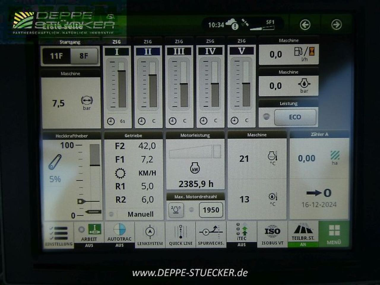 Trator John Deere 8r 410: foto 17