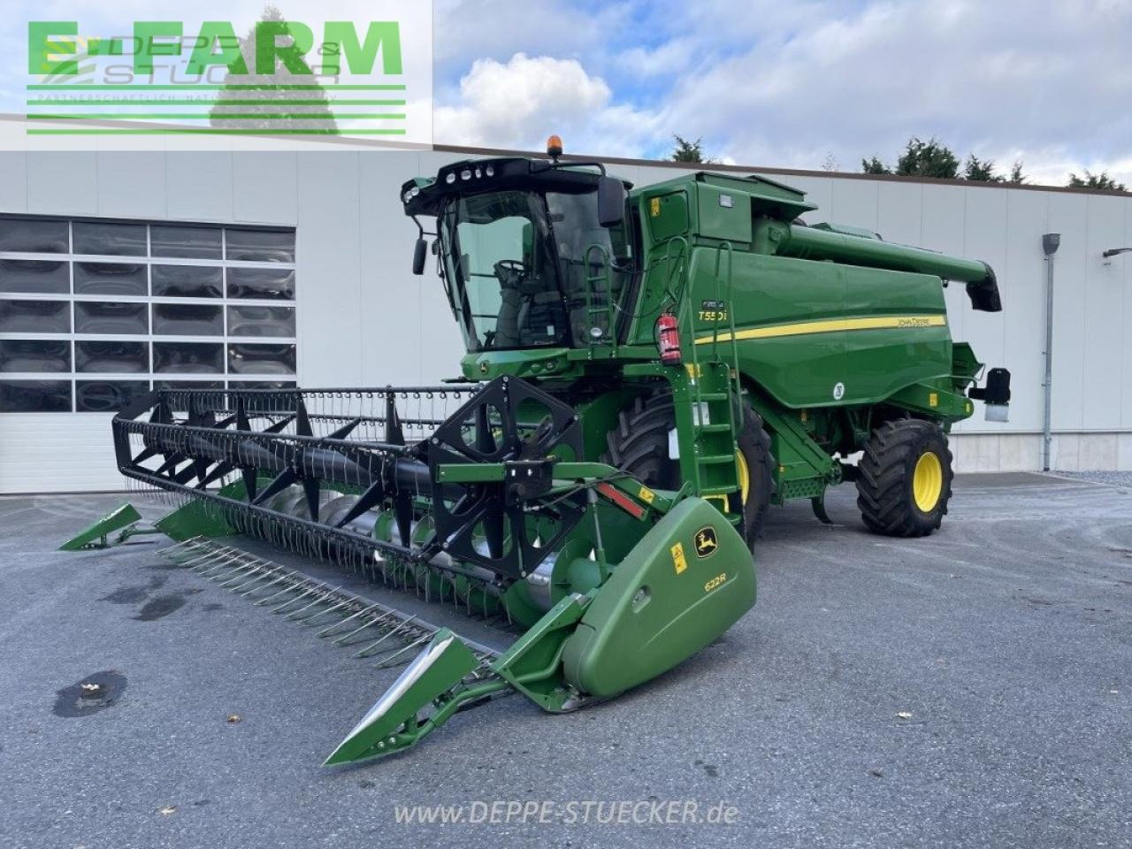 Ceifeira debulhadora John Deere t550 mit 622r: foto 15