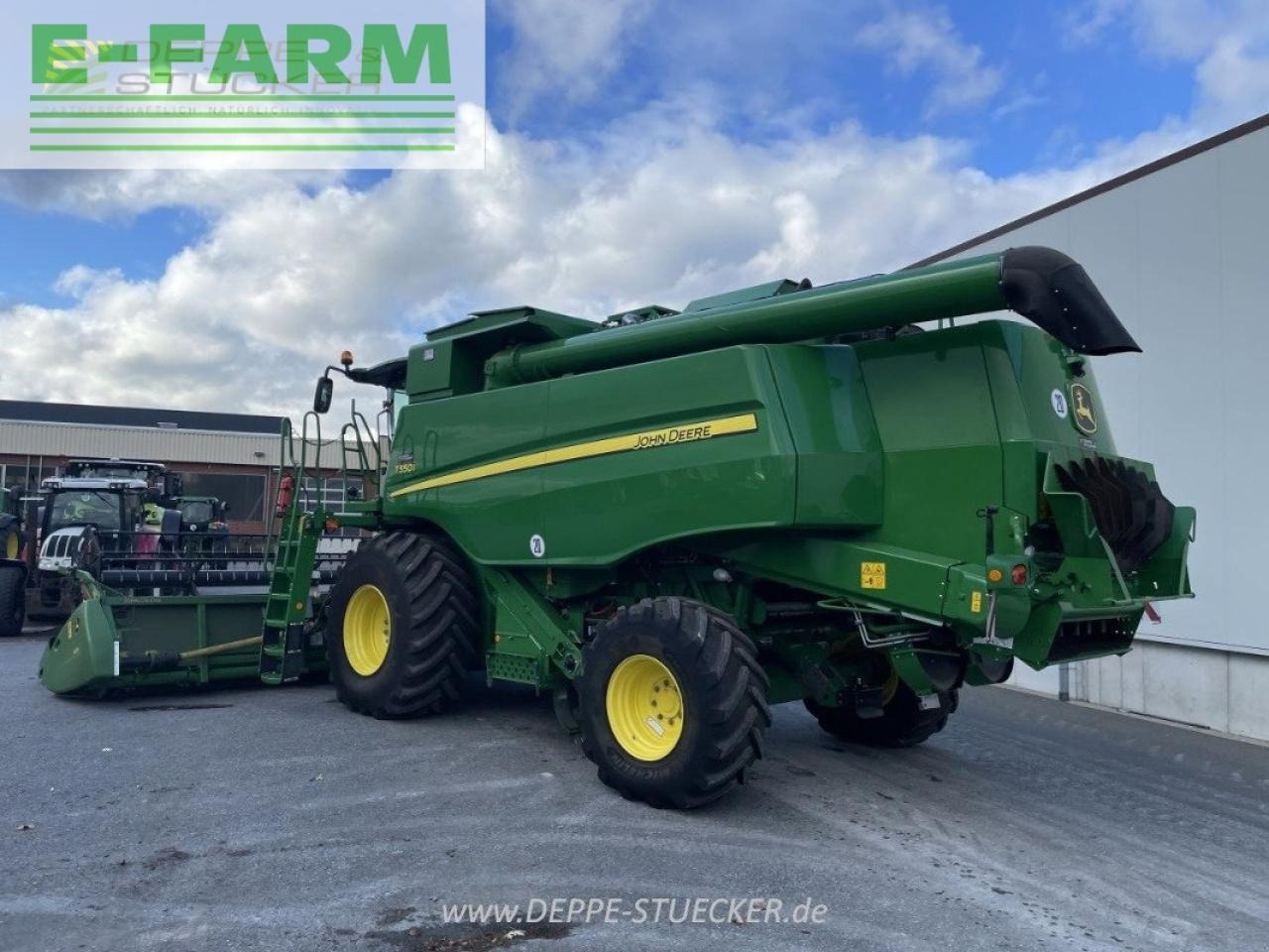 Ceifeira debulhadora John Deere t550 mit 622r: foto 10