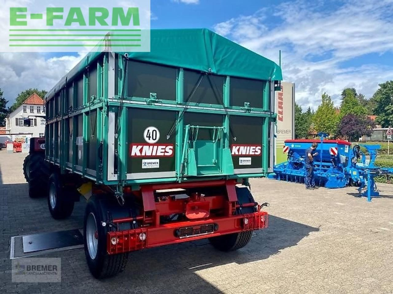 Knies kd 180 - Reboque basculante agrícola: foto 4 Knies kd 180 - Reboque basculante agrícola: foto 4