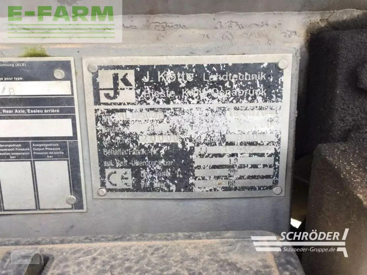 Pulverizador automotor Kotte vtl 18500: foto 25 Pulverizador automotor Kotte vtl 18500: foto 25