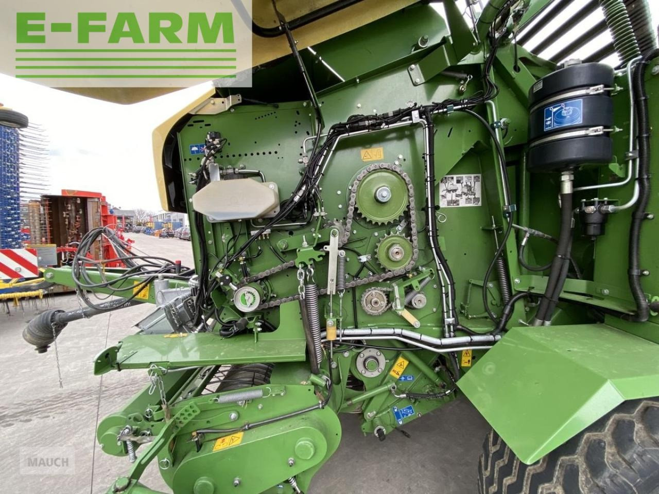 Enfardadeira de fardos quadrados Krone cf155 xc: foto 13
