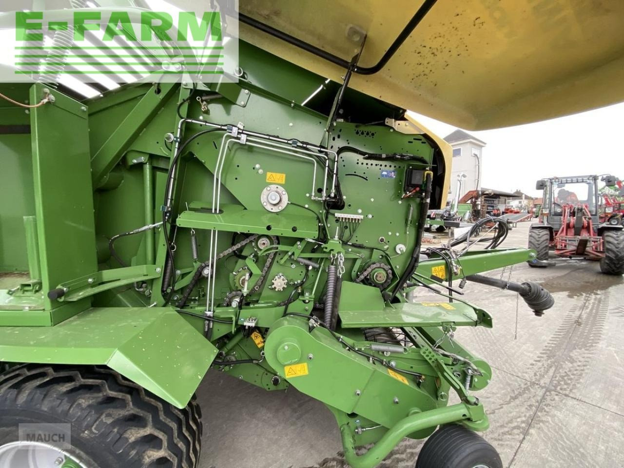 Enfardadeira de fardos quadrados Krone cf155 xc: foto 19