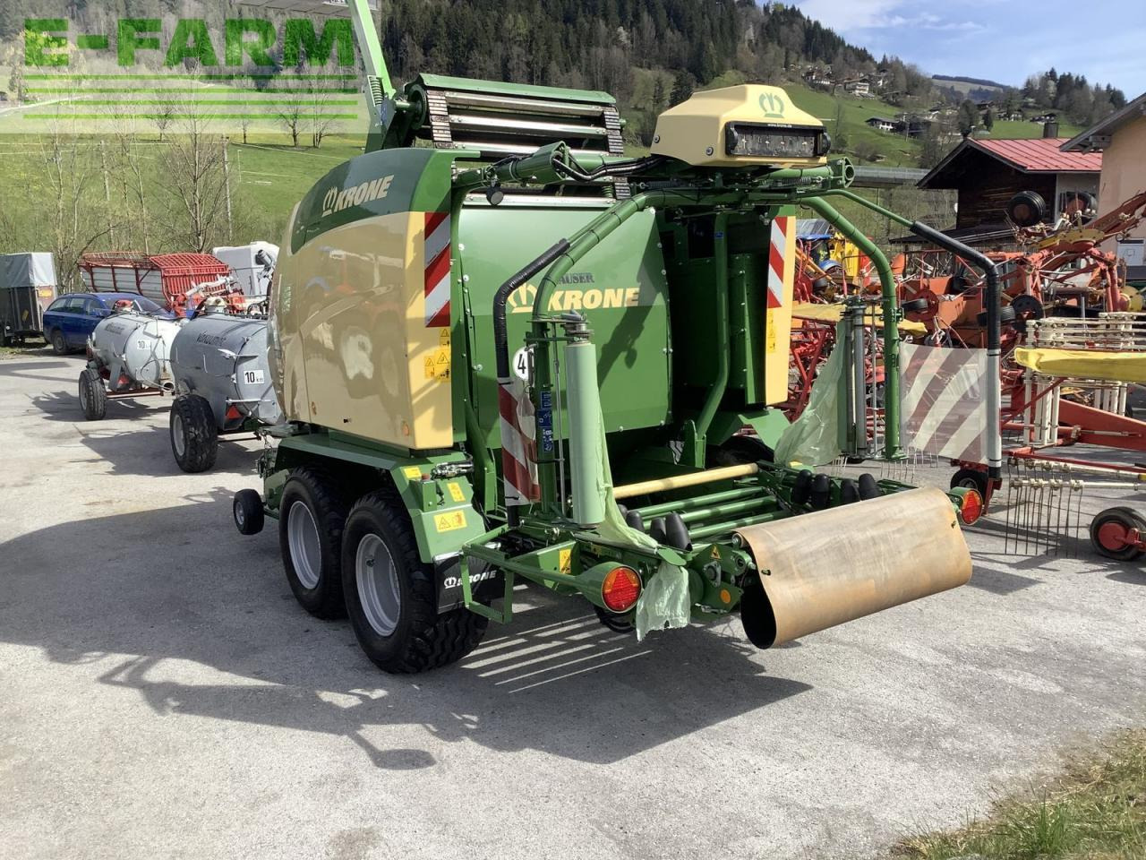Krone comprima cf 155 xc - Enfardadeira de fardos quadrados: foto 5 Krone comprima cf 155 xc - Enfardadeira de fardos quadrados: foto 5