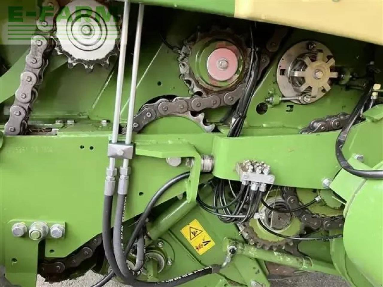 Enfardadeira de fardos quadrados Krone comprima v 150 xc xtrem: foto 7