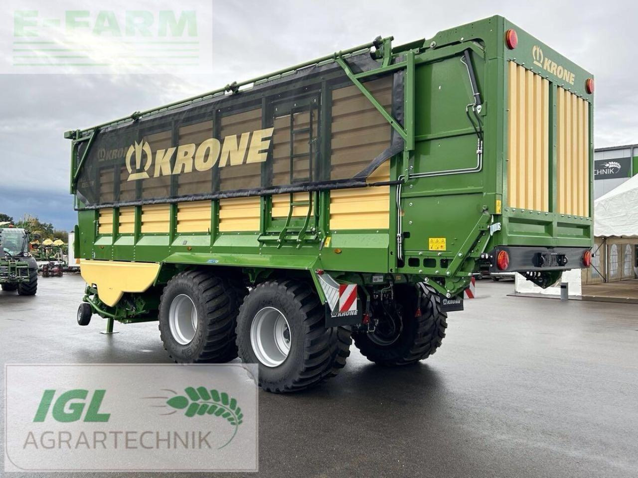 Reboque basculante agrícola Krone mx 370 gl: foto 8
