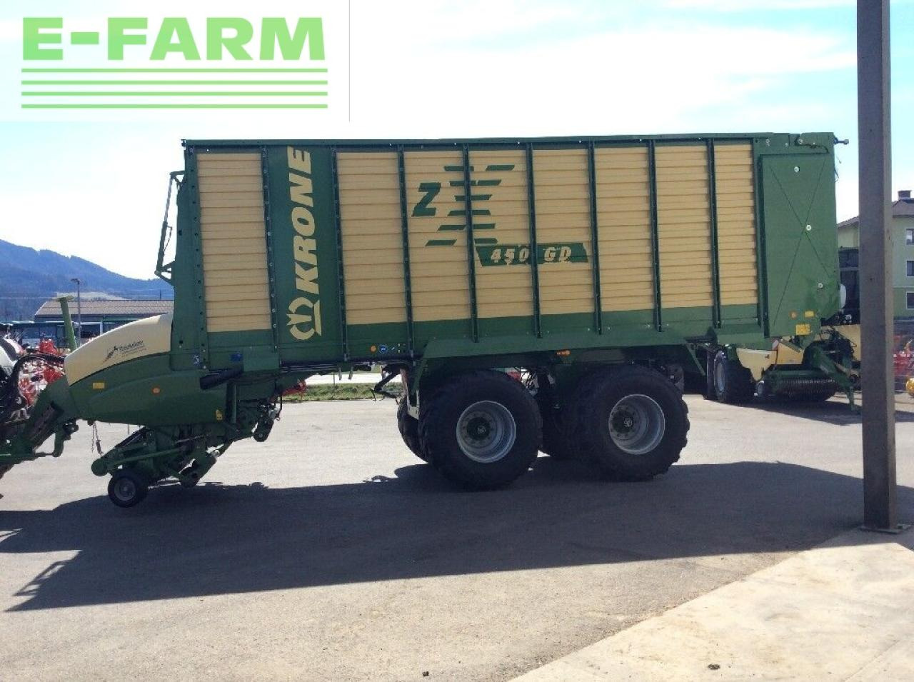 Reboque basculante agrícola Krone zx 450 gd: foto 6