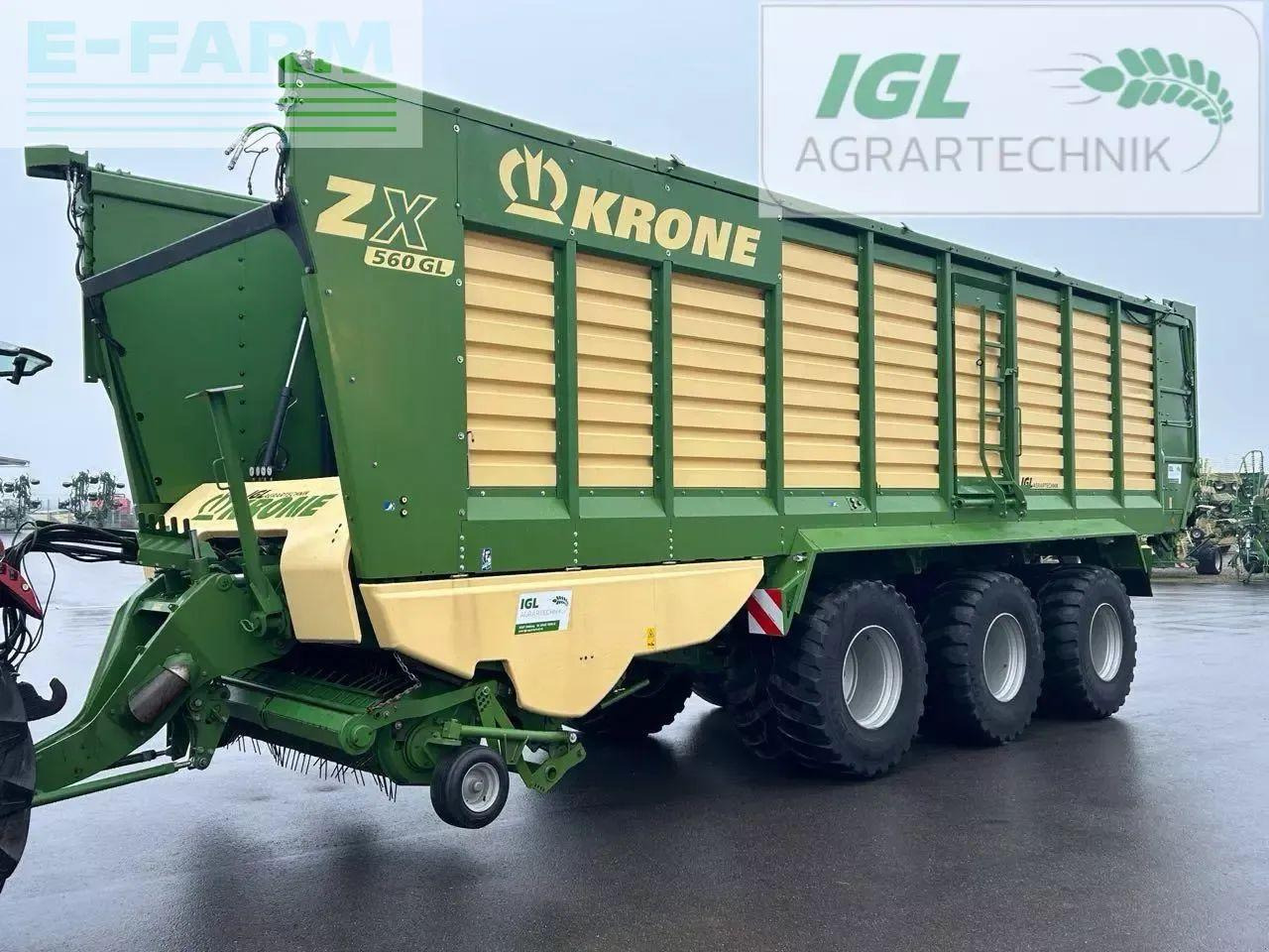 Autocarregadora Krone zx 560 gl: foto 10