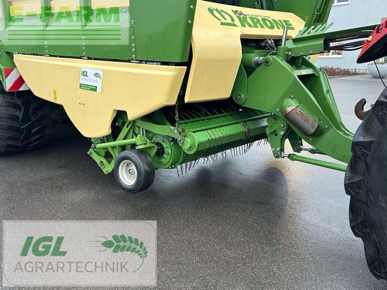Reboque basculante agrícola Krone zx 560 gl: foto 8