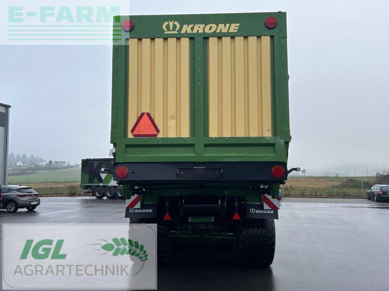Reboque basculante agrícola Krone zx 560 gl: foto 7