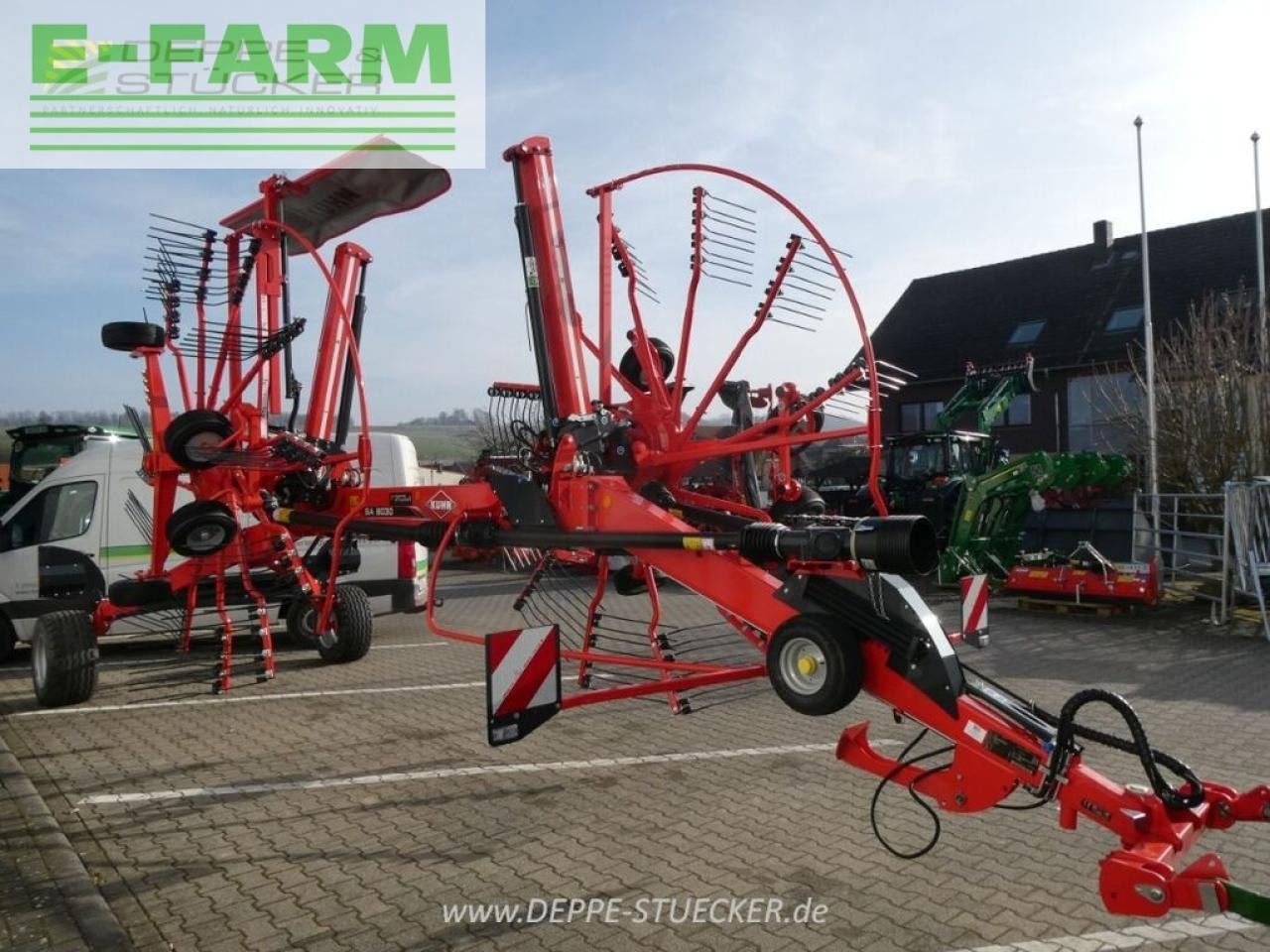 Kuhn ga 8030 - Ancinho enleirador: foto 4 Kuhn ga 8030 - Ancinho enleirador: foto 4