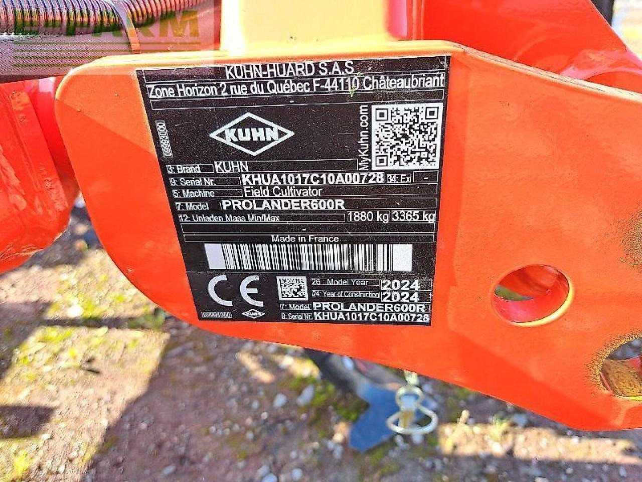 Cultivador Kuhn prolander600r: foto 12 Cultivador Kuhn prolander600r: foto 12