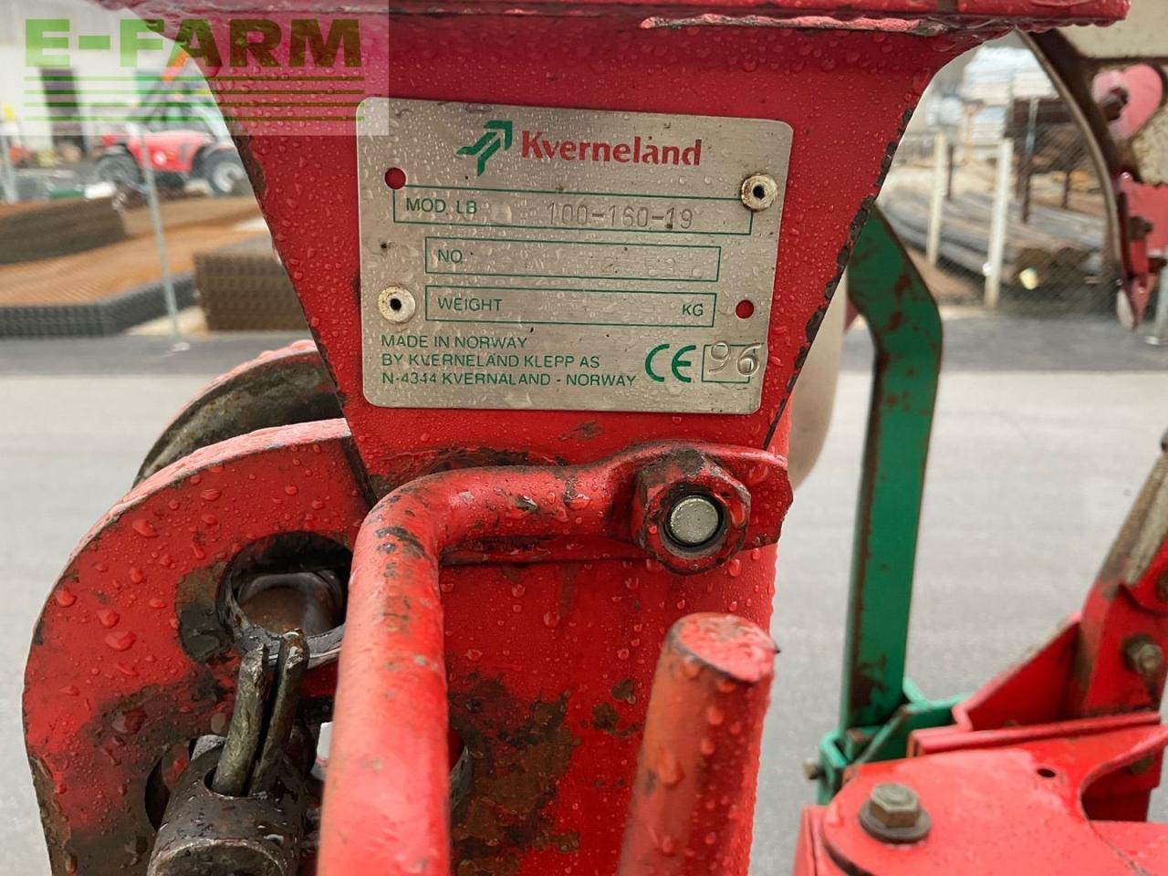 Arado Kverneland LB 100-160 4-sch.: foto 8