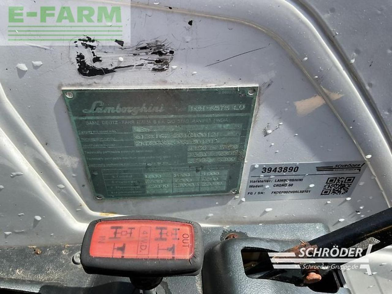 Trator Lamborghini crono 65 / deutz 4070: foto 16