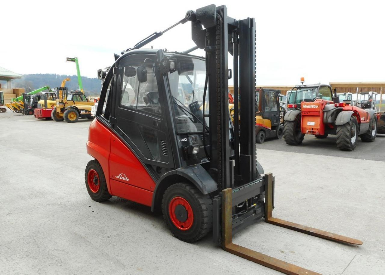 Linde h40d mit vollkabine + rußfilter + seitenschieber - Empilhadeira: foto 5 Linde h40d mit vollkabine + rußfilter + seitenschieber - Empilhadeira: foto 5