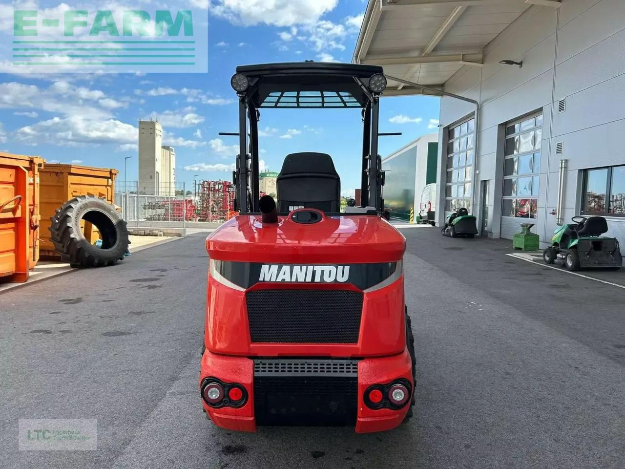 Pá carregadora de rodas Manitou hoflader mla 4-50: foto 7