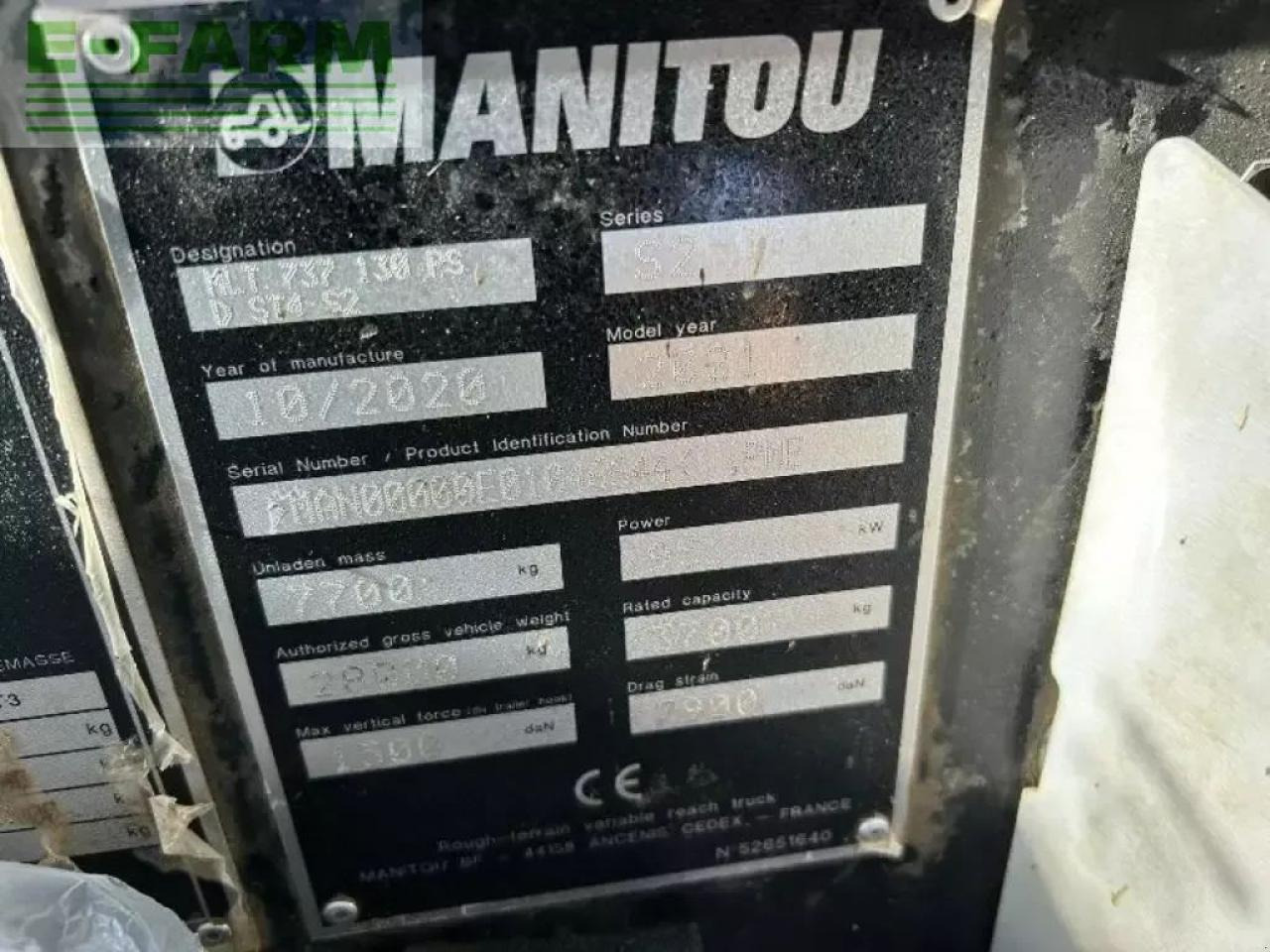 Empilhador telescópico Manitou mlt737-130 ps+: foto 6