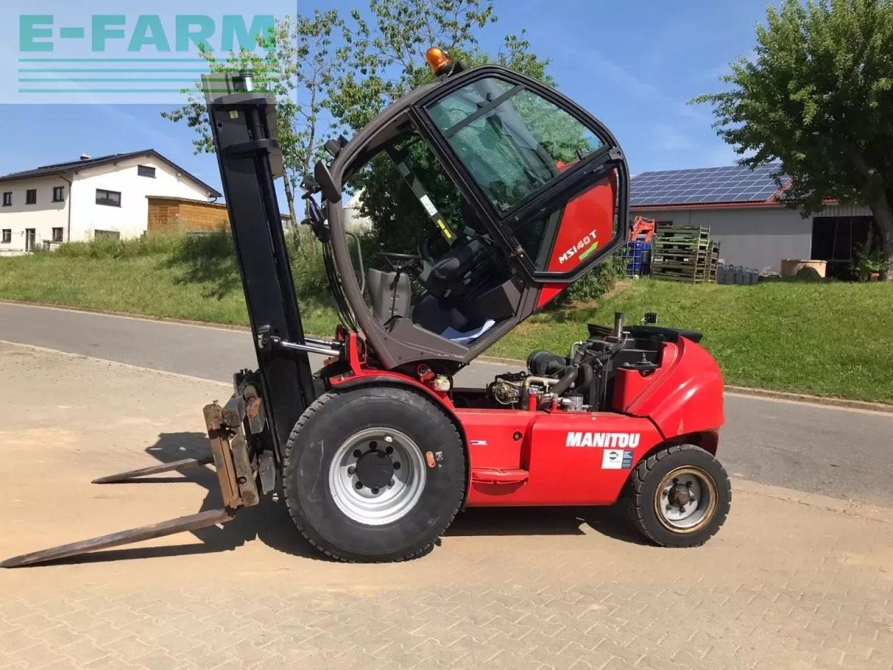 Empilhadeira Manitou msi 40 t geländestapler: foto 21