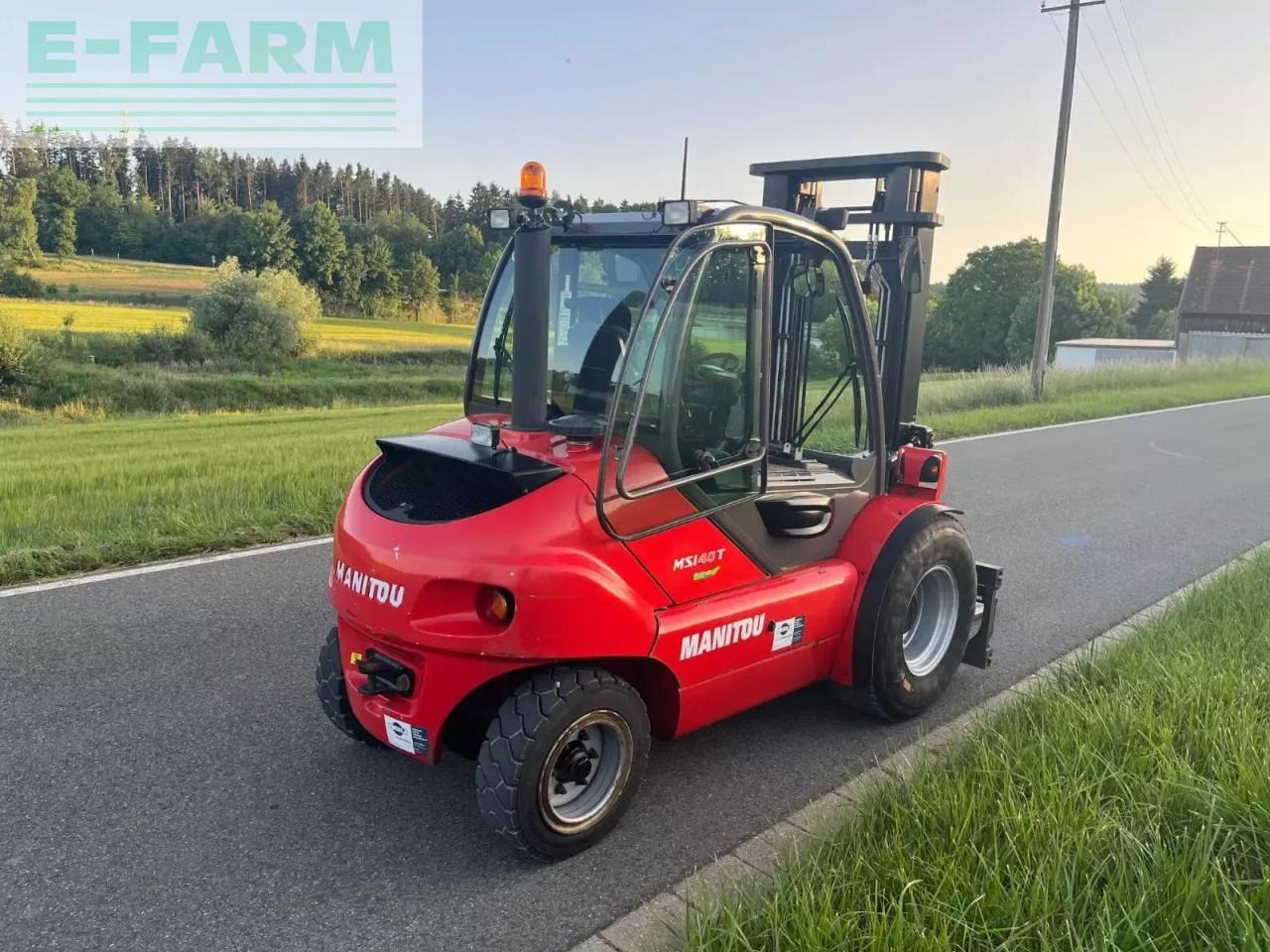 Empilhadeira Manitou msi 40 t geländestapler: foto 12