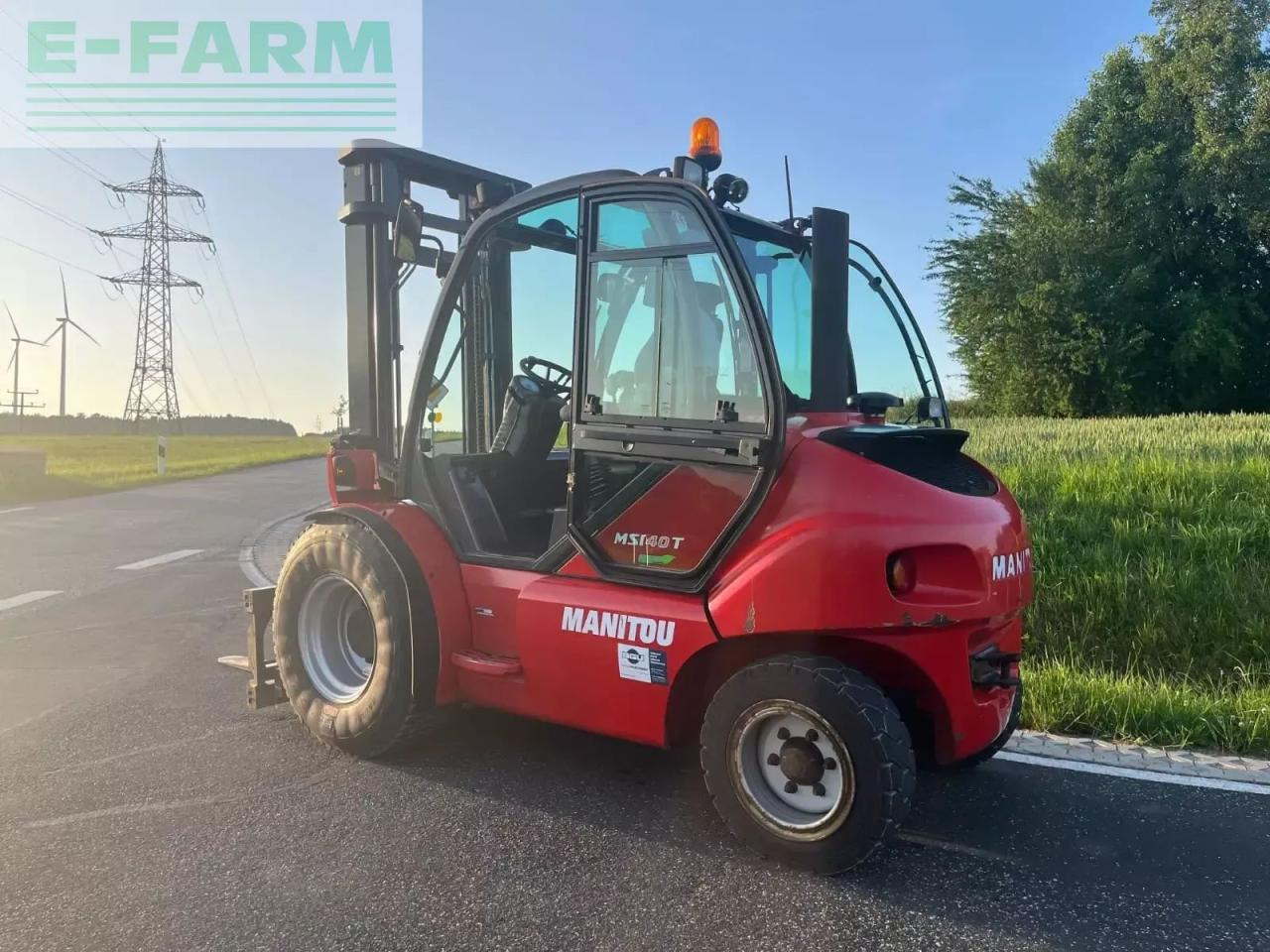 Empilhadeira Manitou msi 40 t geländestapler: foto 14
