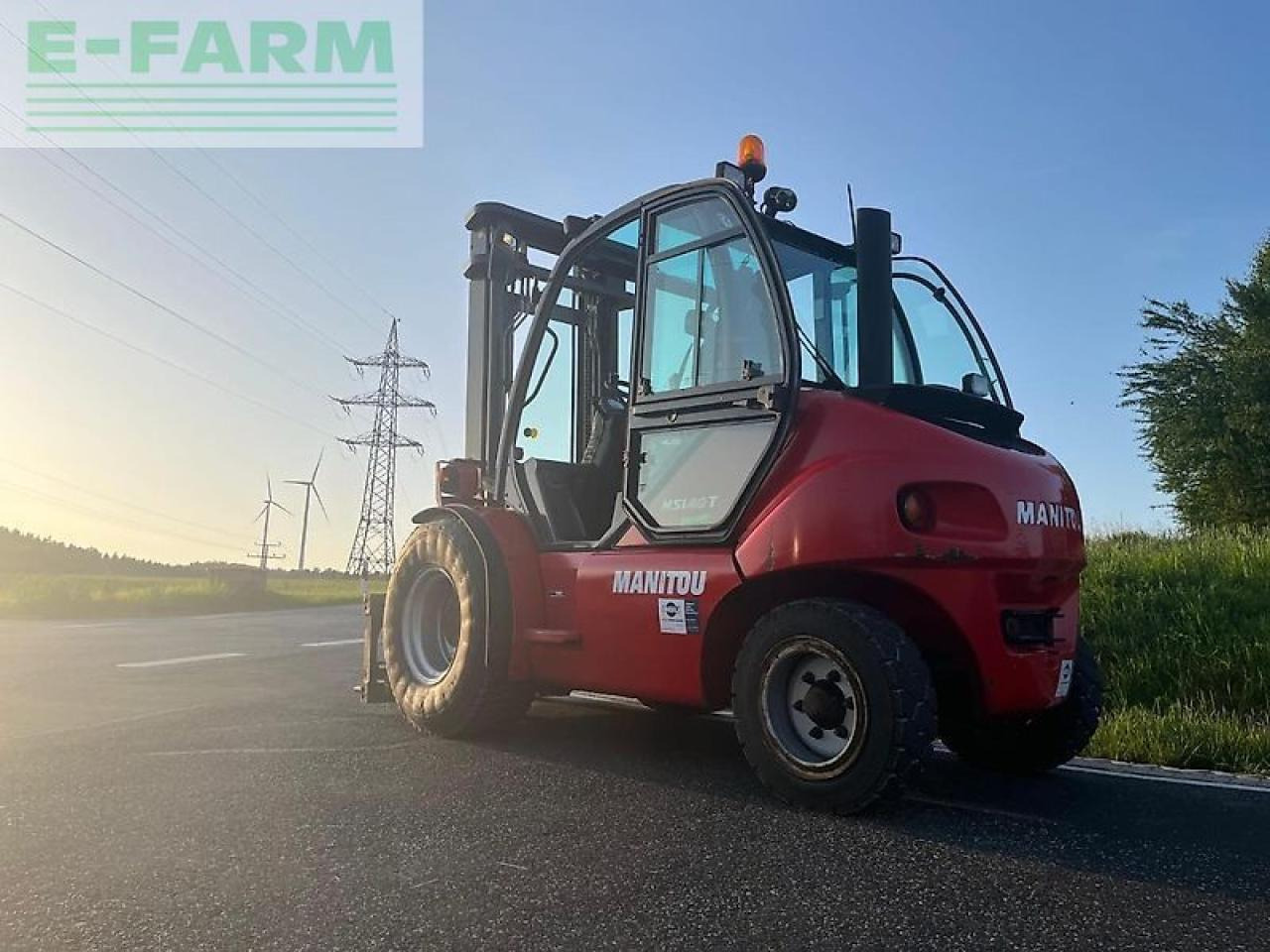 Empilhadeira Manitou msi 40 t geländestapler mit kaup zinkenverstellgerät 4,8 t: foto 17