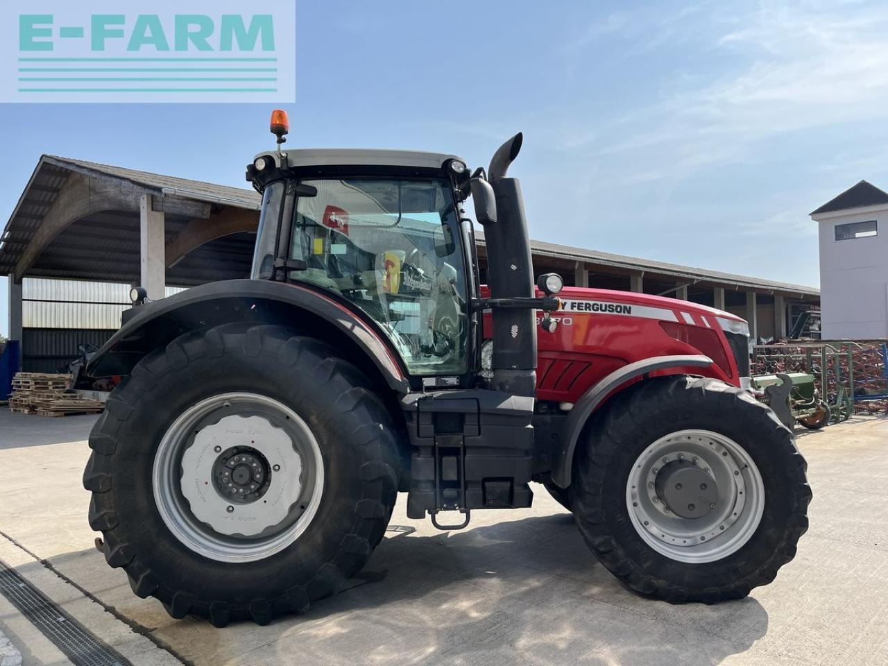 Trator Massey Ferguson mf 8670 dyna-vt: foto 6
