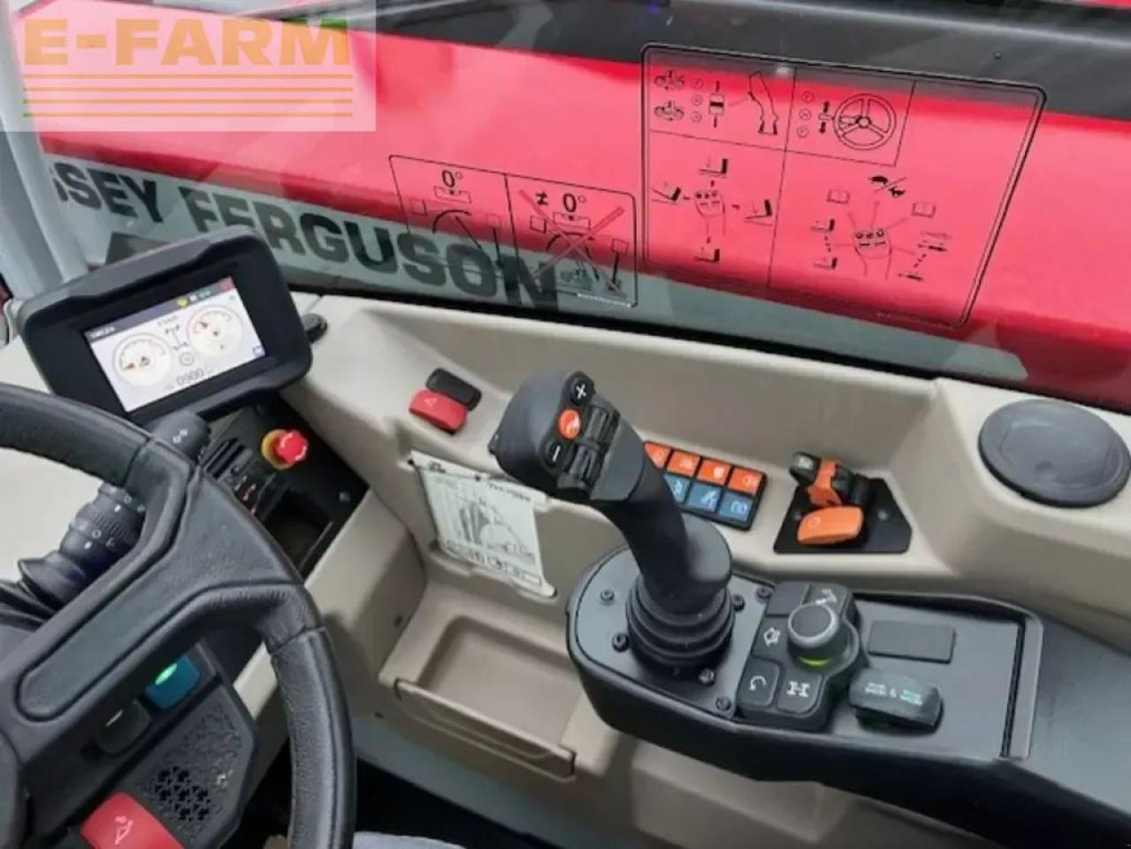 Empilhador telescópico Massey Ferguson mfth7038: foto 9