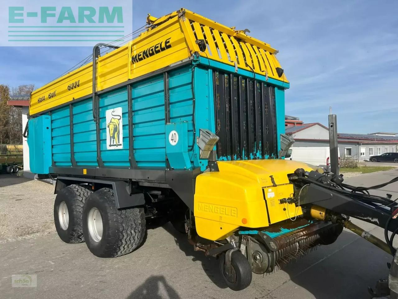 Autocarregadora Mengele rotobull 6000/2 mit 700/45-22,5 bereifung und nachlauflenkung: foto 11 Autocarregadora Mengele rotobull 6000/2 mit 700/45-22,5 bereifung und nachlauflenkung: foto 11