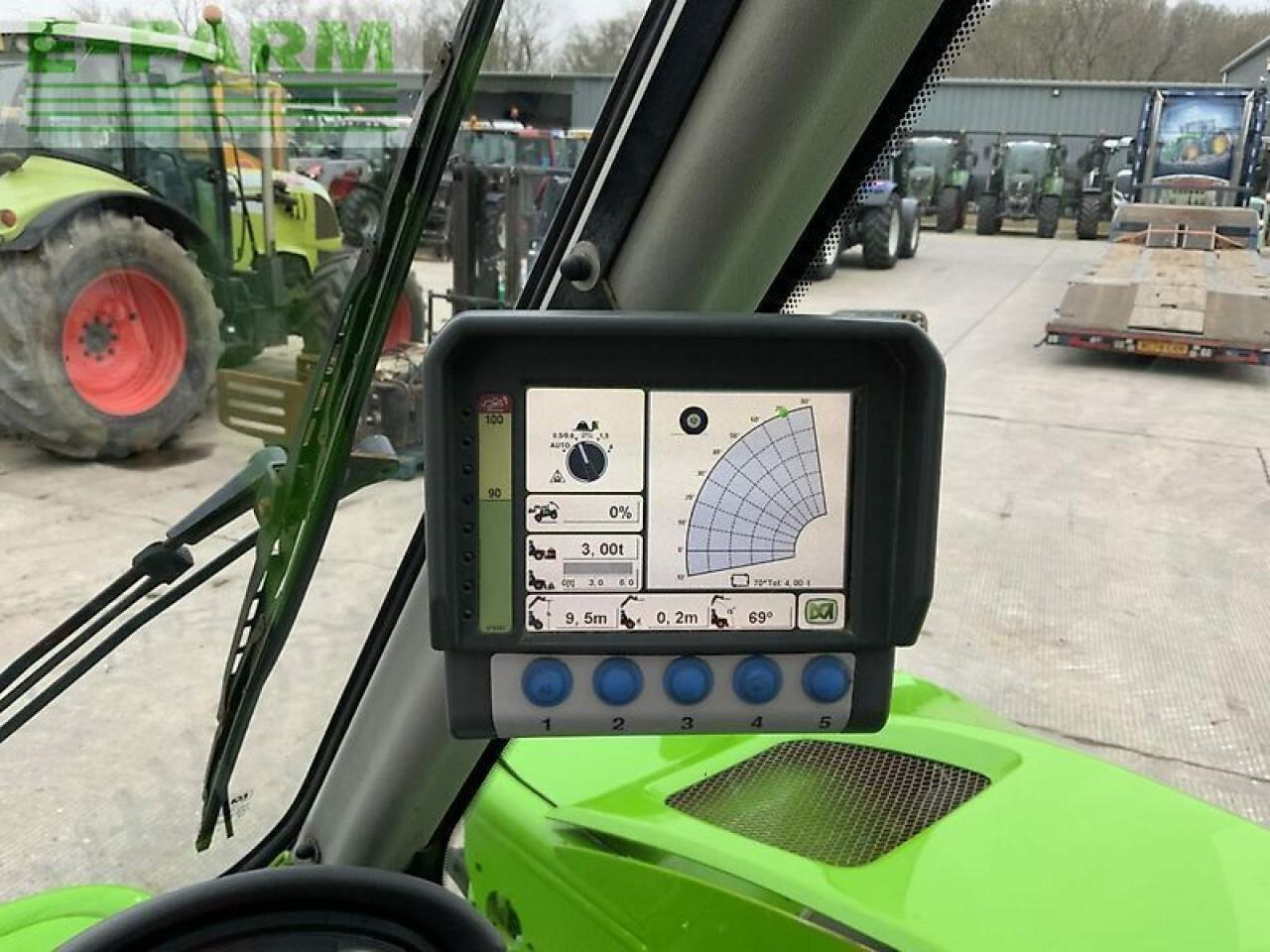 Empilhador telescópico Merlo p60.10 telehandler (st22348): foto 19