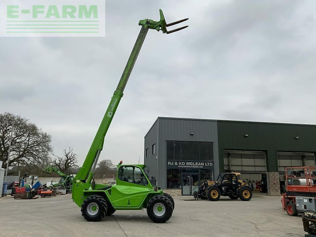 Empilhador telescópico Merlo p60.10 telehandler (st22348): foto 12