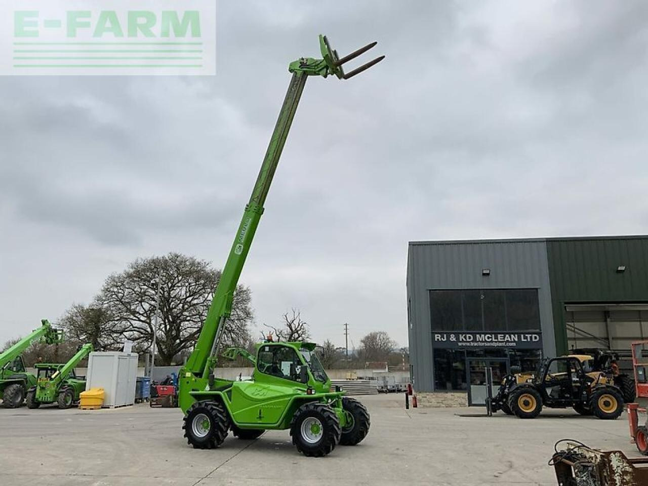 Empilhador telescópico Merlo p60.10 telehandler (st22348): foto 13