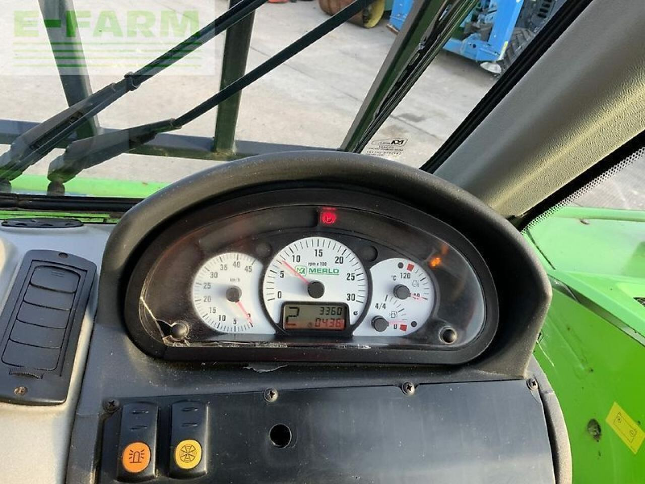 Empilhador telescópico Merlo p60.10 telehandler (st22426): foto 20