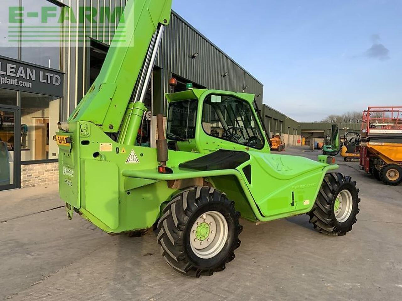Empilhador telescópico Merlo p60.10 telehandler (st22426): foto 13