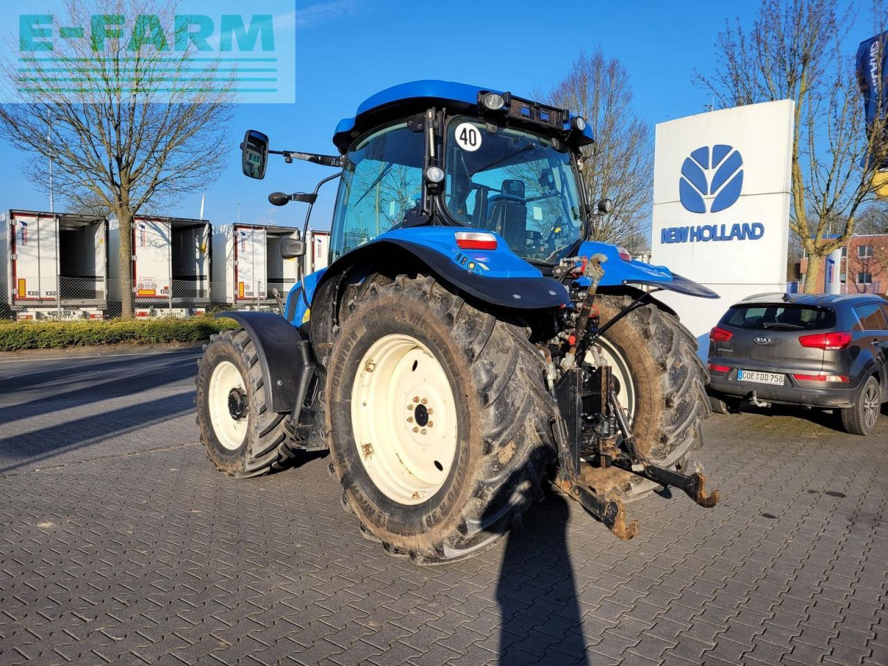New Holland t6020 elite Elite - Trator: foto 5 New Holland t6020 elite Elite - Trator: foto 5