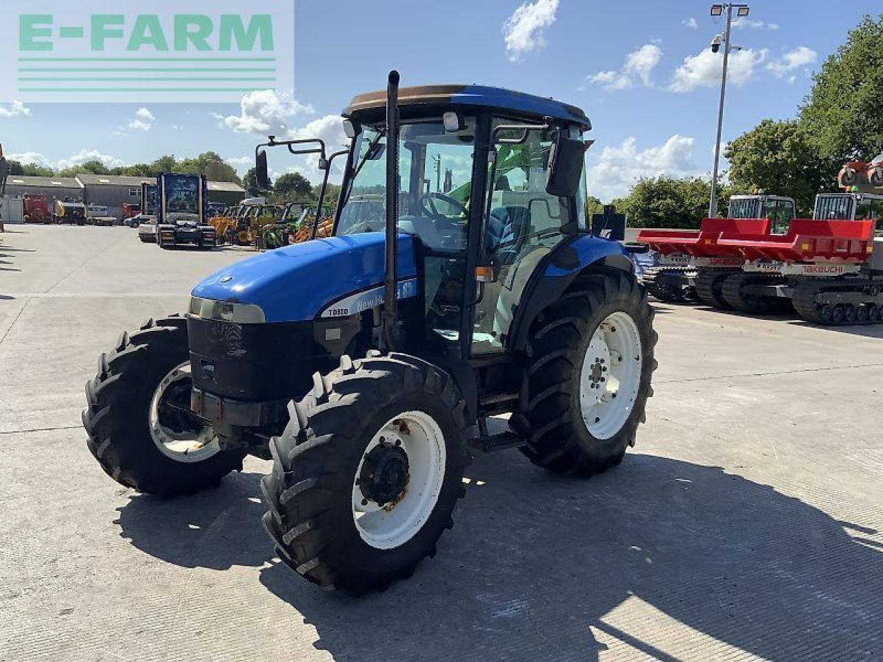 New Holland td80d tractor (st23818) D - Trator: foto 4 New Holland td80d tractor (st23818) D - Trator: foto 4