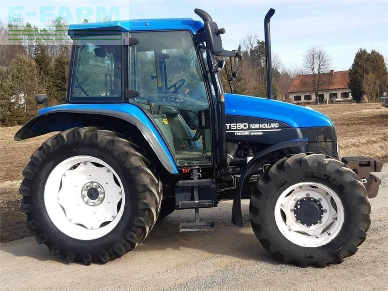 New Holland ts90 - Trator: foto 2 New Holland ts90 - Trator: foto 2