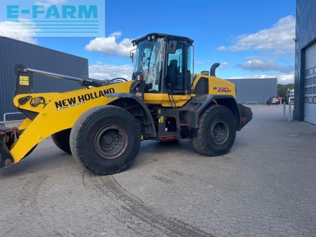 Mini escavadeira New Holland w 190: foto 9