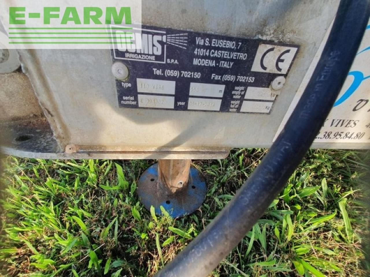 Ocmis 110/550 - Equipamento para irrigação: foto 4 Ocmis 110/550 - Equipamento para irrigação: foto 4